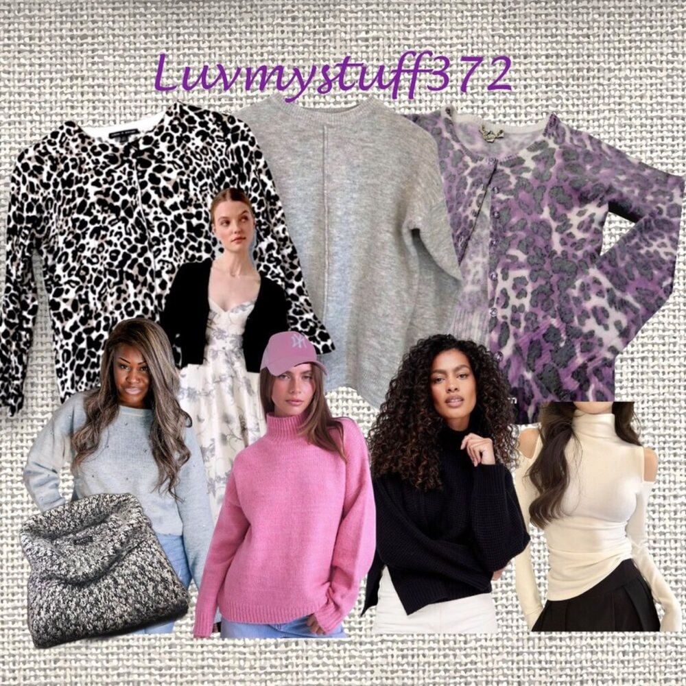 So many PRETTY SWEATERS!!! It's SWEATER WEATHER!!! Check out my closet!!!